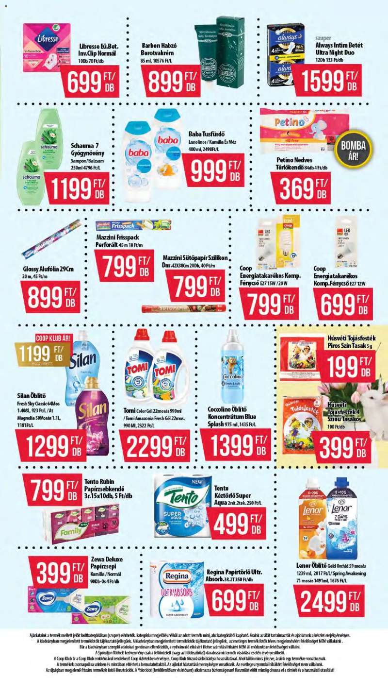 COOP COOP akciós újság 11 oldal