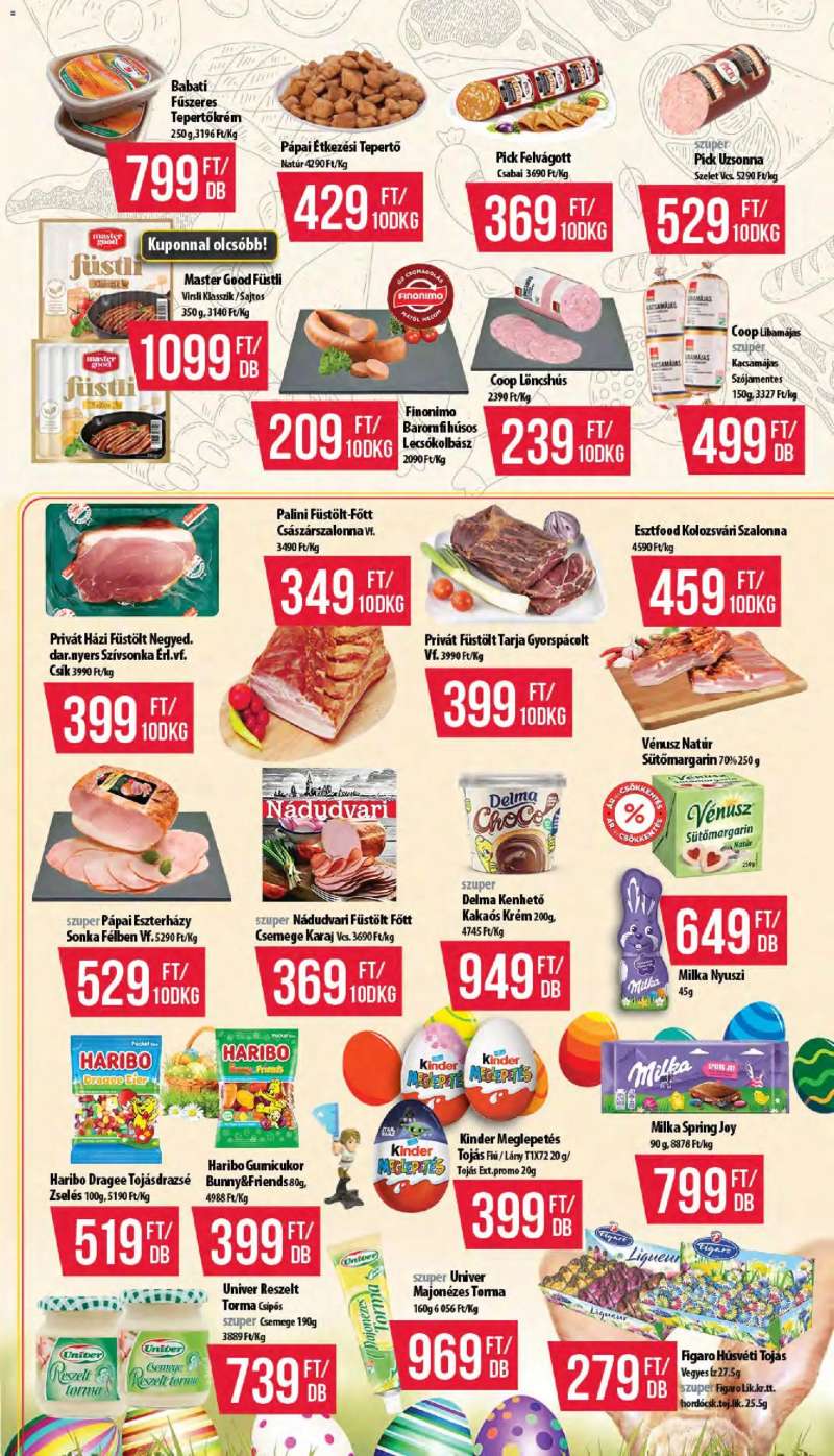 COOP COOP akciós újság 3 oldal