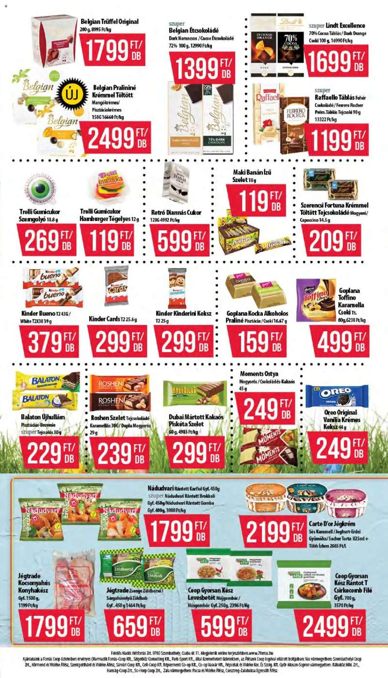 COOP COOP akciós újság 5 oldal