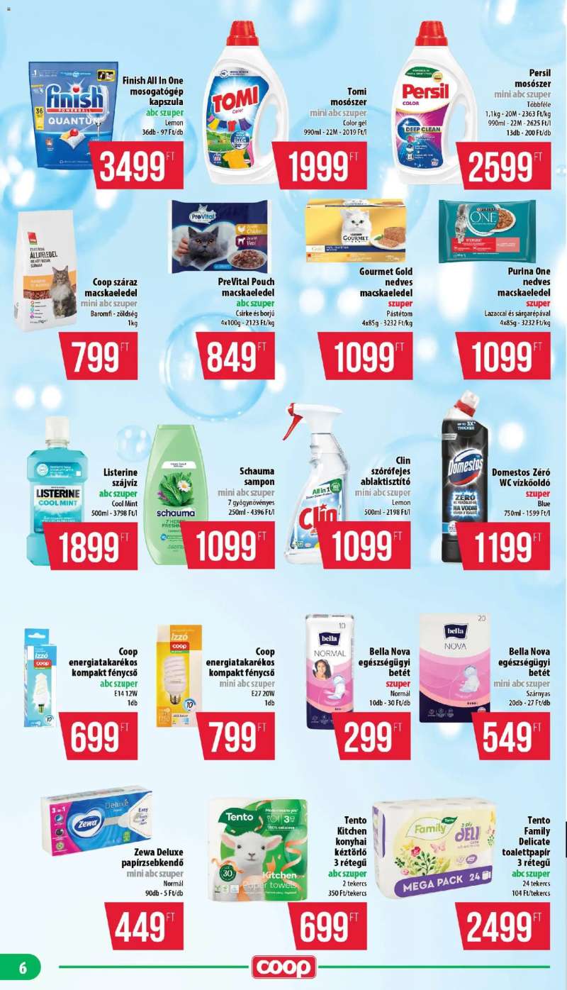 COOP COOP - Mini & Abc & Szuper / Nyírzem 6 oldal