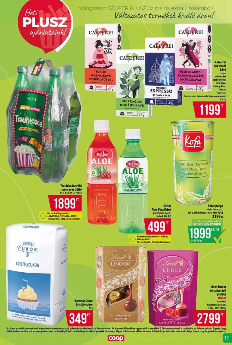 COOP COOP - Szuper Plusz / Tisza 11 oldal