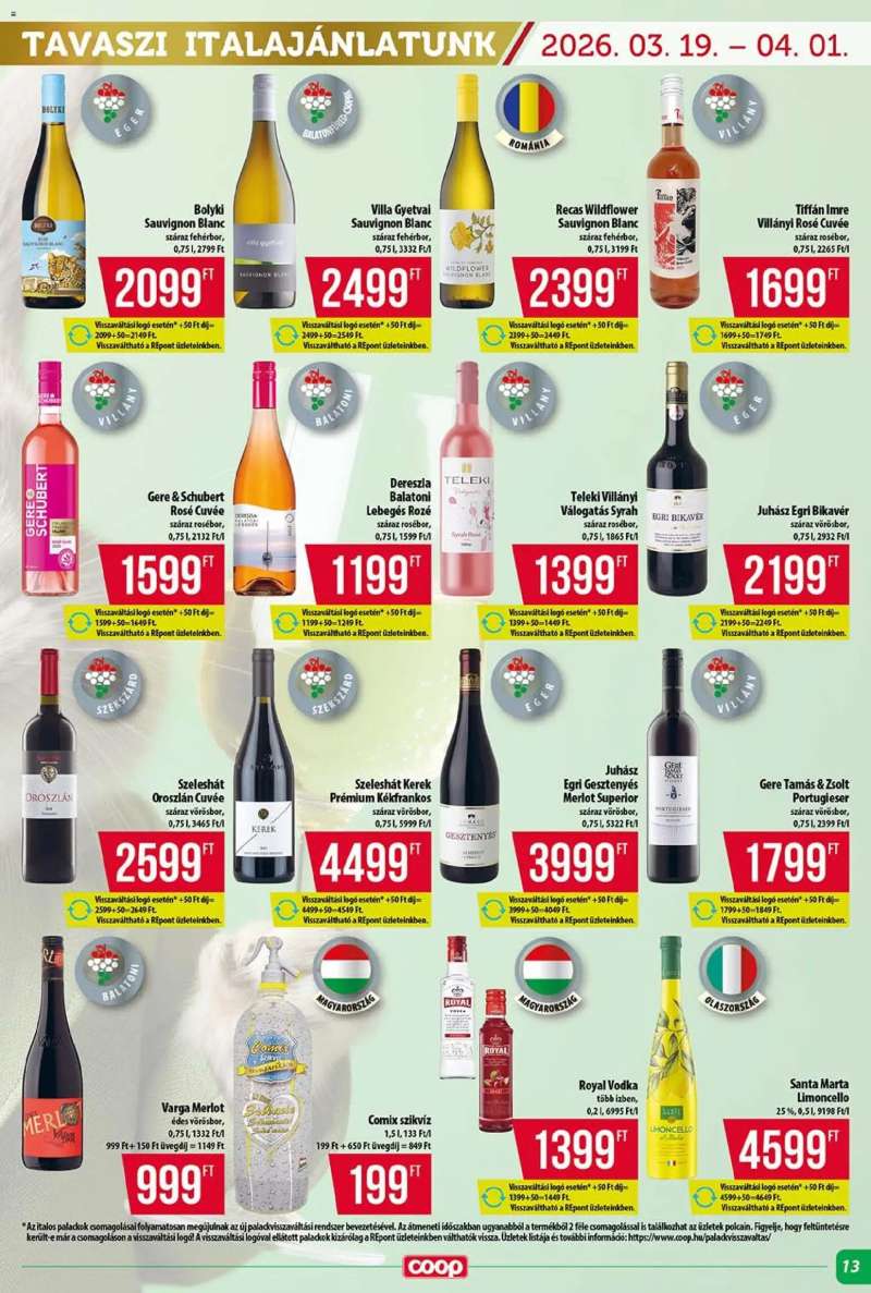 COOP COOP - Szuper Plusz / Tisza 13 oldal