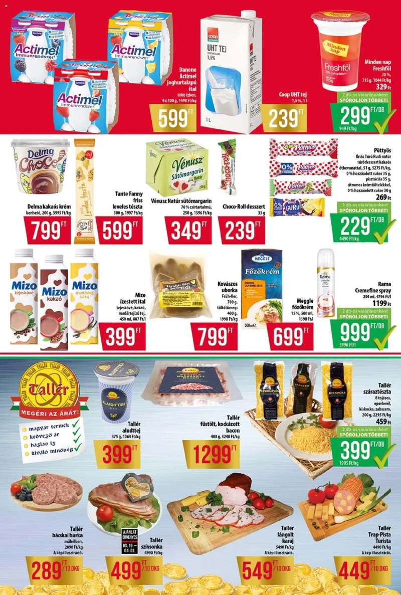 COOP COOP - Szuper Plusz / Tisza 2 oldal