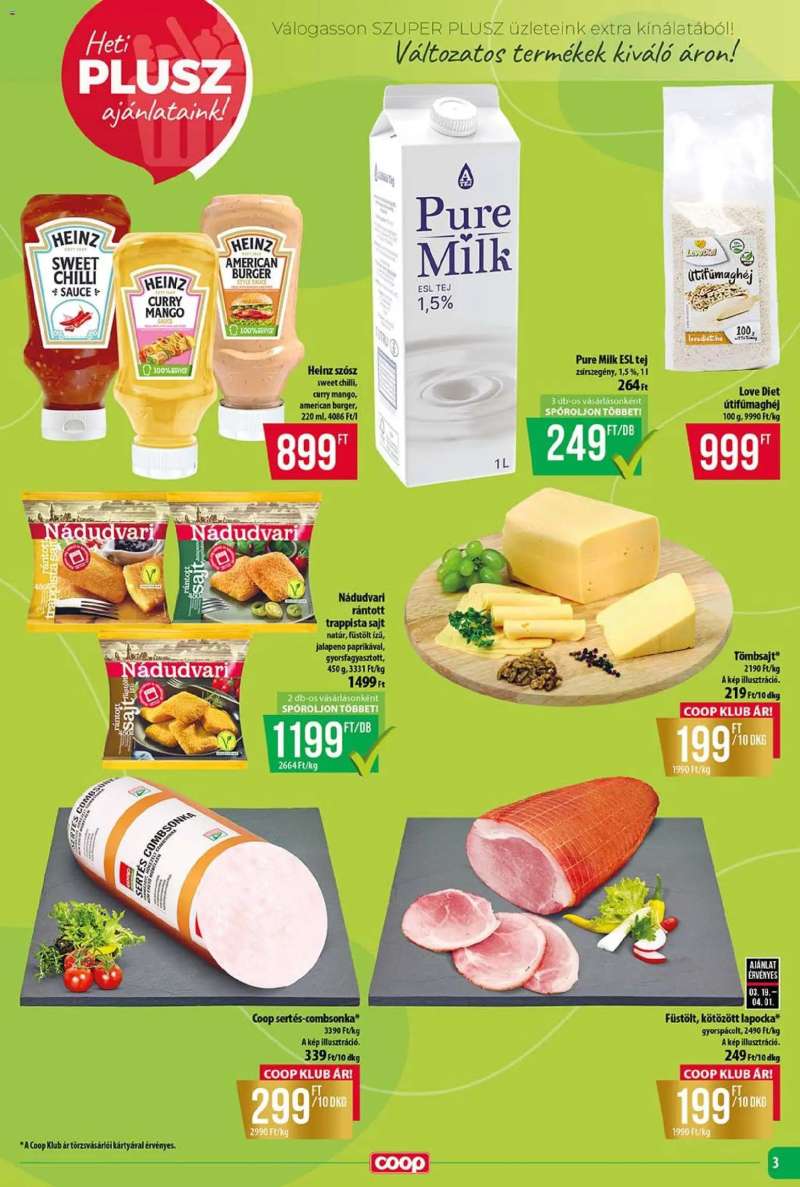 COOP COOP - Szuper Plusz / Tisza 3 oldal