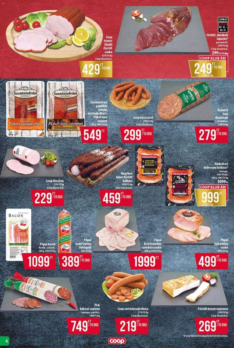 COOP COOP - Szuper Plusz / Tisza 6 oldal