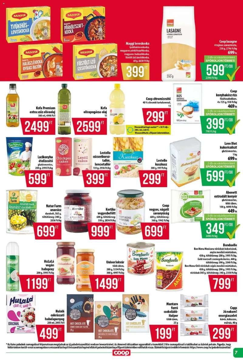 COOP COOP - Szuper Plusz / Tisza 7 oldal