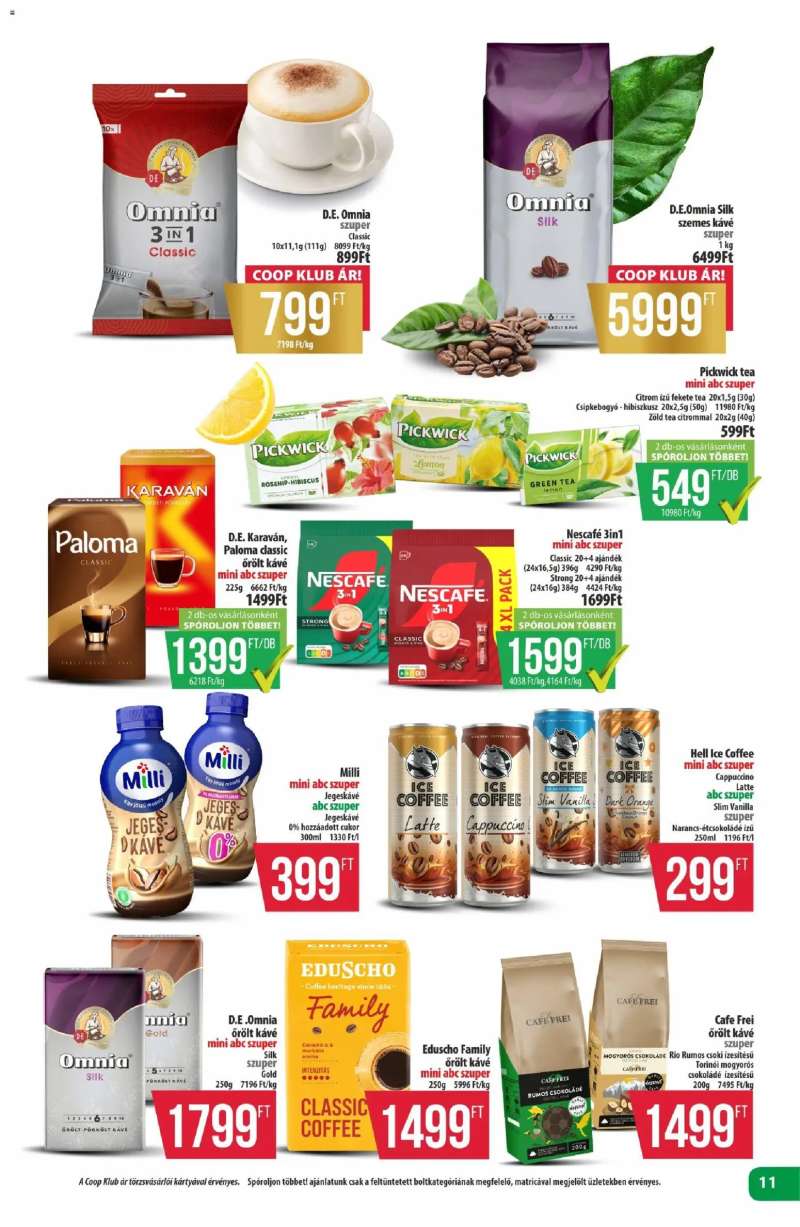 COOP COOP - Újság Észak Kelet Pro-Coop Zrt 11 oldal