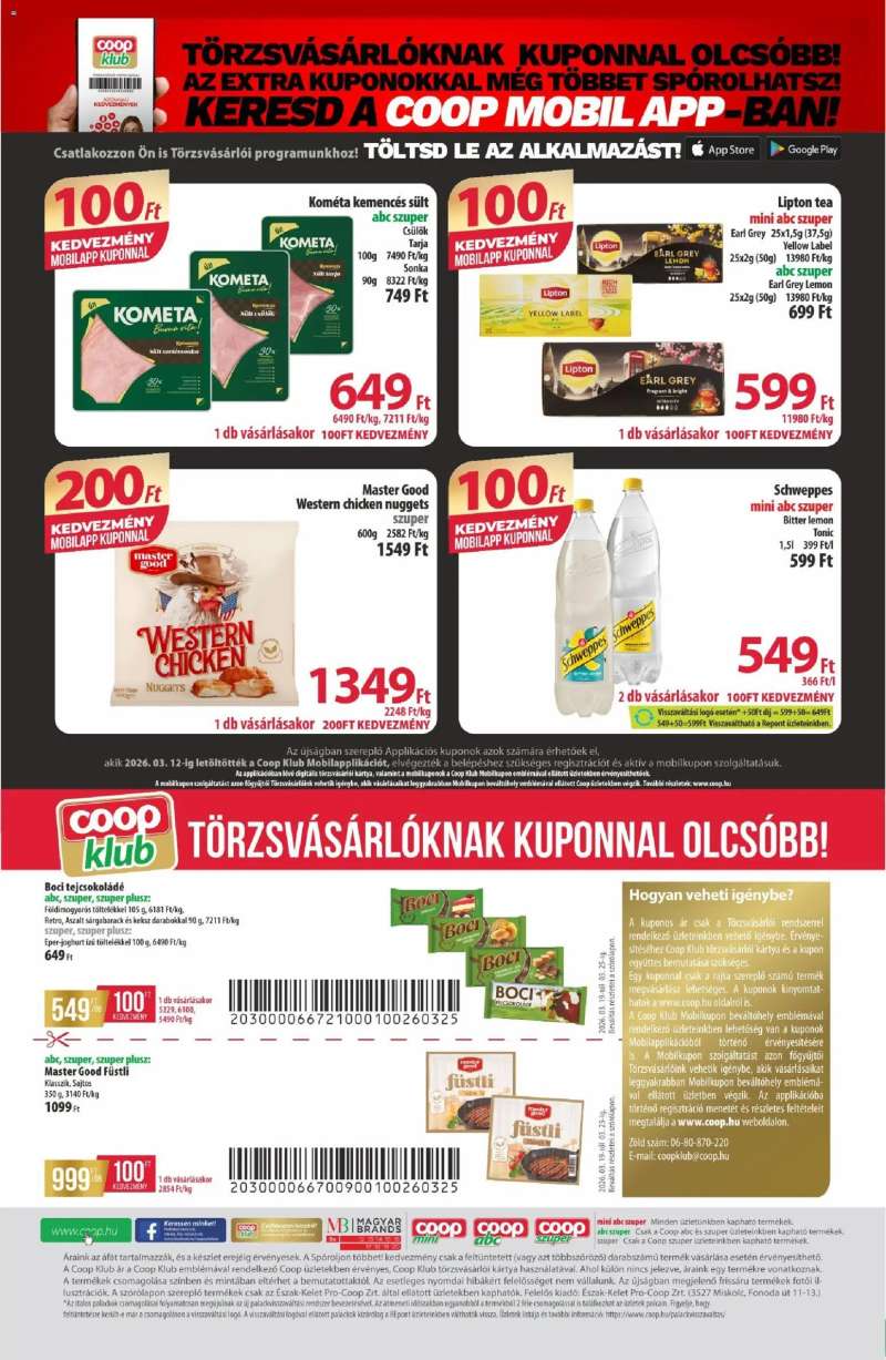 COOP COOP - Újság Észak Kelet Pro-Coop Zrt 16 oldal