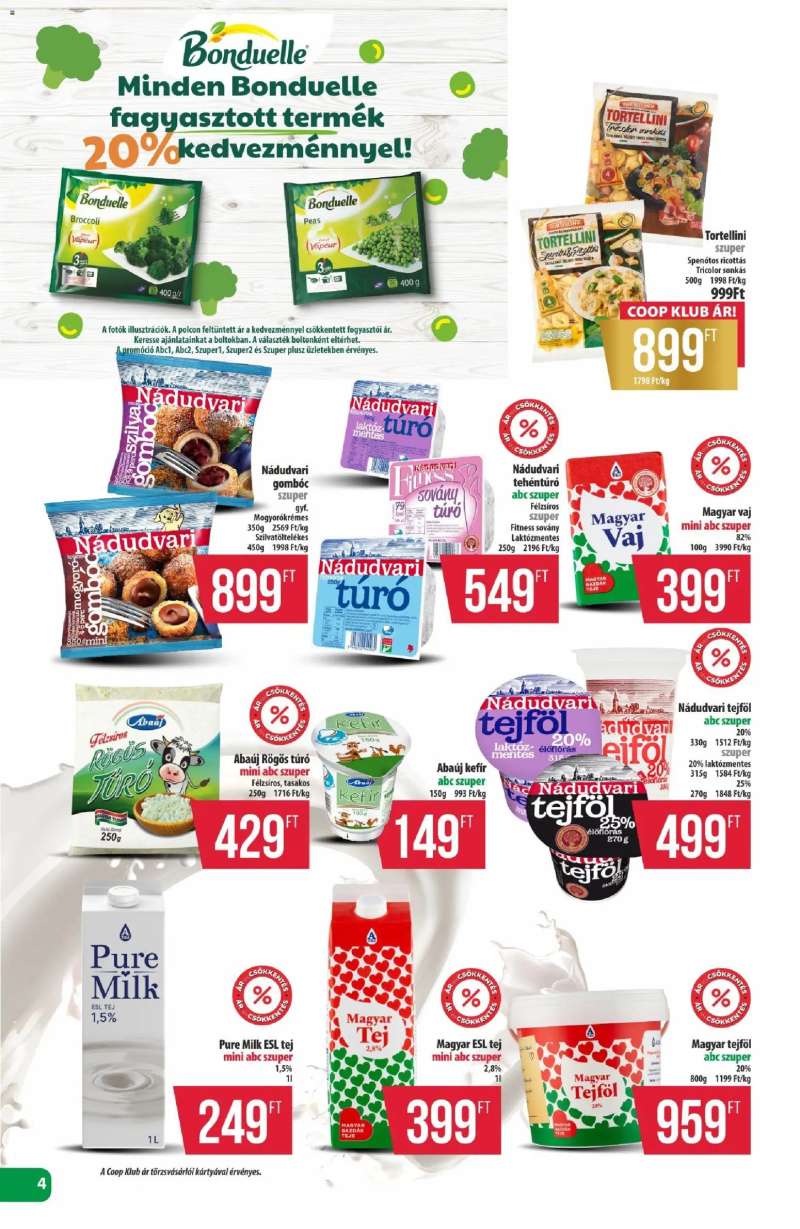 COOP COOP - Újság Észak Kelet Pro-Coop Zrt 4 oldal