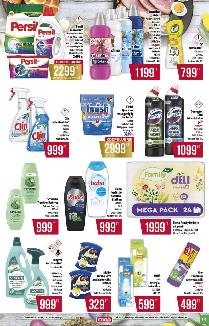 COOP COOP - Abc & szuper / Alföld Pro-Coop Zrt. 13 oldal