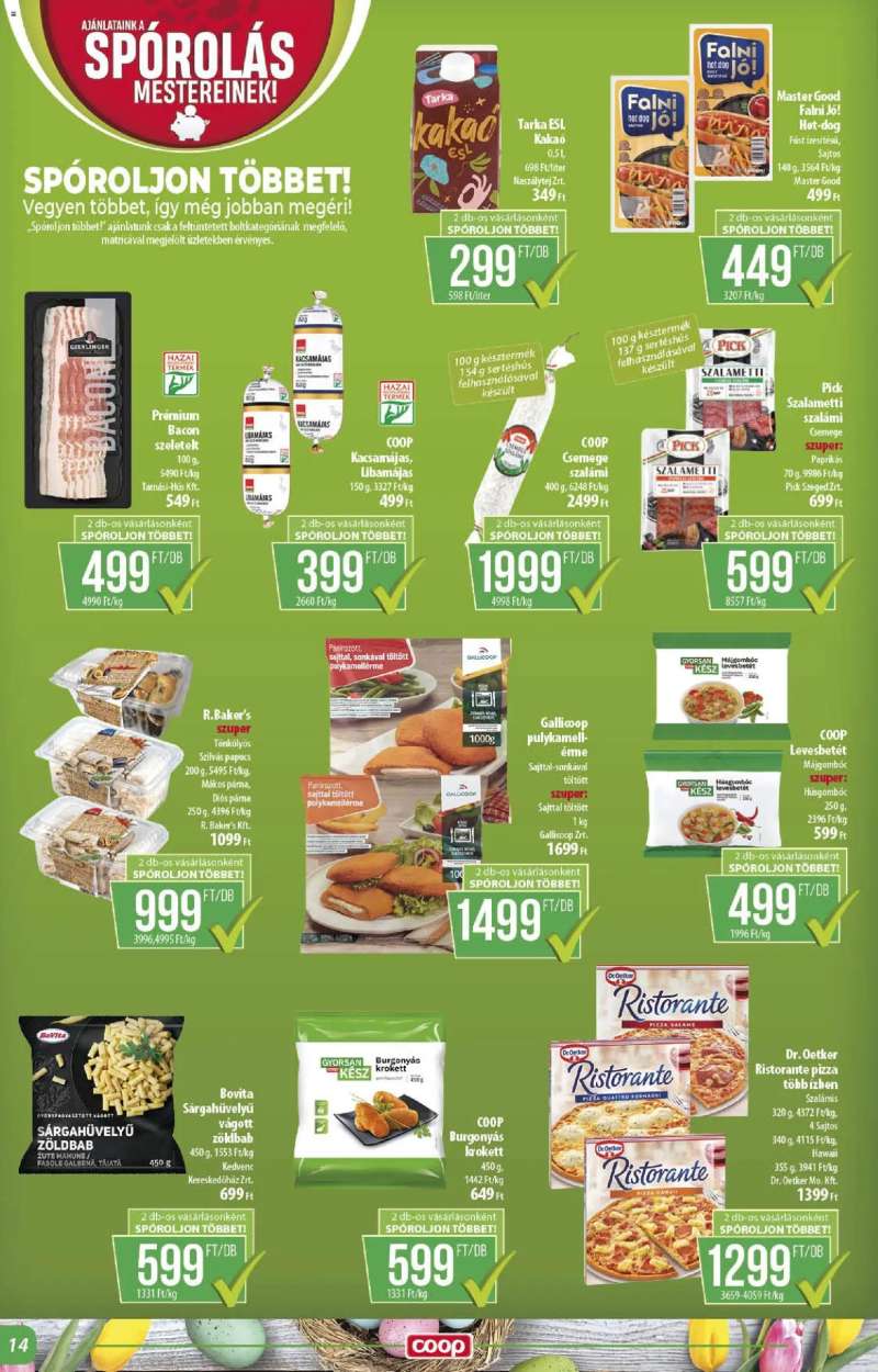 COOP COOP - Abc & szuper / Alföld Pro-Coop Zrt. 14 oldal
