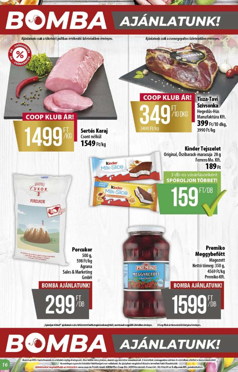 COOP COOP - Abc & szuper / Alföld Pro-Coop Zrt. 16 oldal