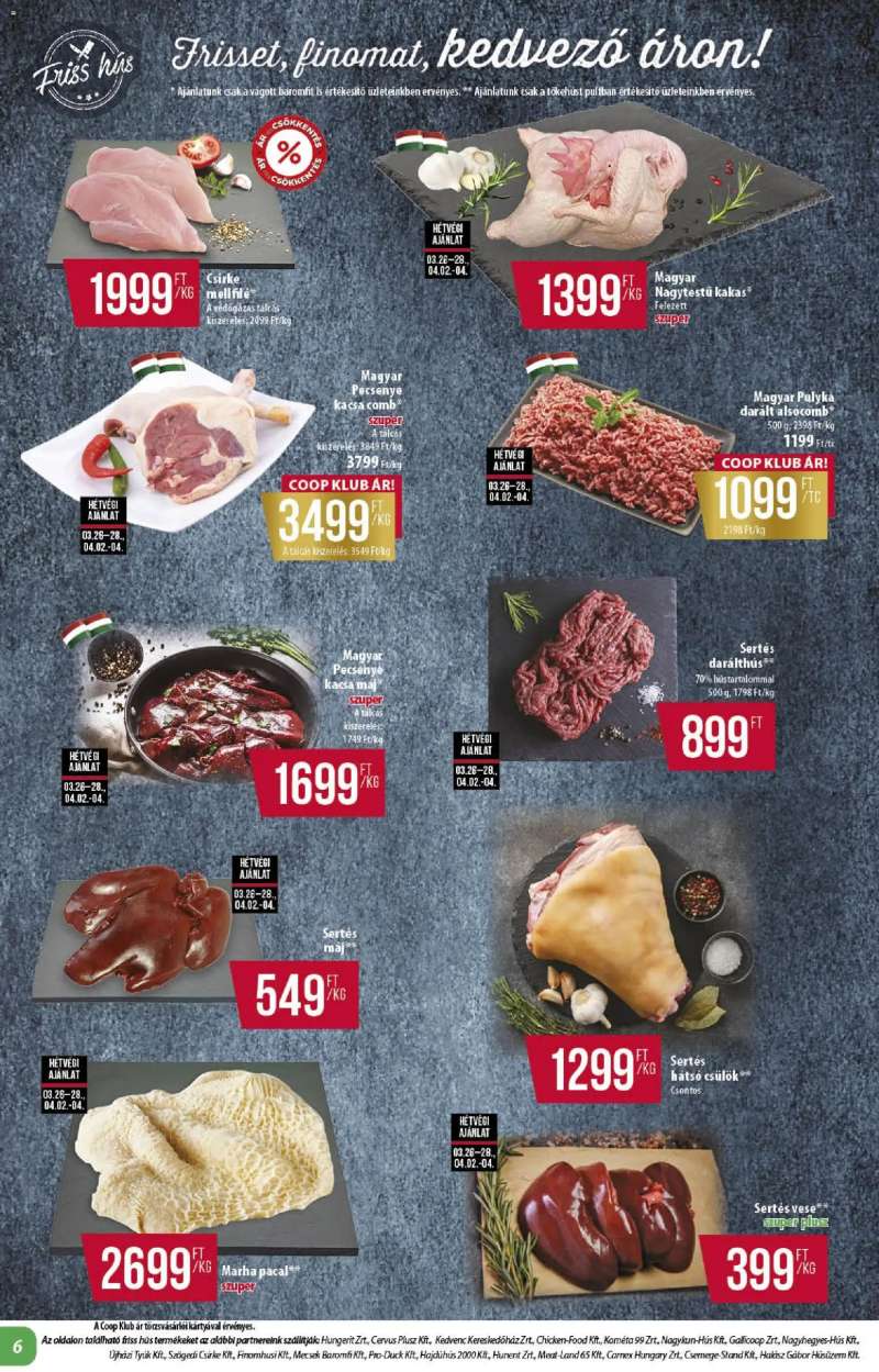 COOP COOP - Abc & szuper / Alföld Pro-Coop Zrt. 6 oldal