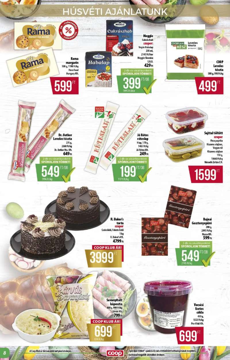 COOP COOP - Abc & szuper / Alföld Pro-Coop Zrt. 8 oldal