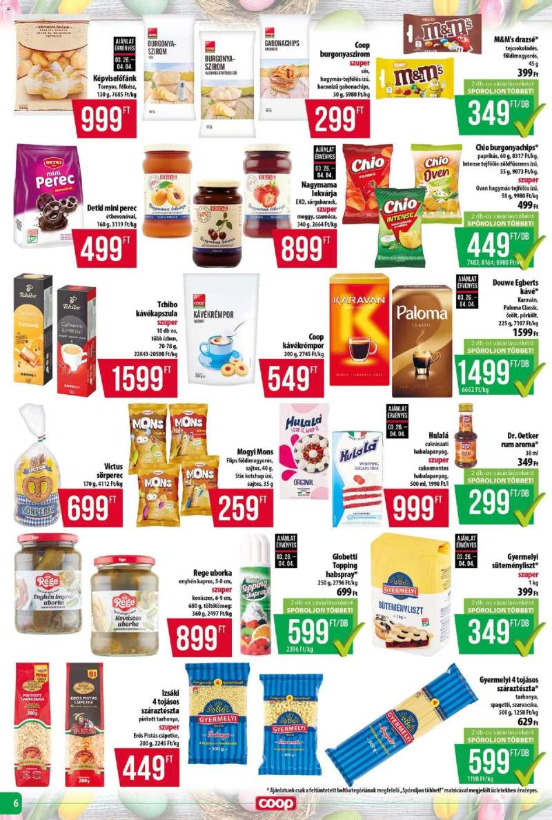 COOP COOP - Abc & Szuper / Tisza 6 oldal