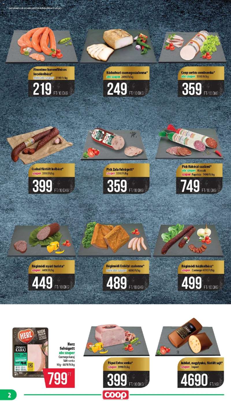COOP COOP - Mini & Abc & Szuper / Nyírzem 2 oldal