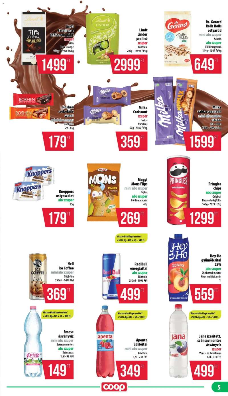 COOP COOP - Mini & Abc & Szuper / Nyírzem 5 oldal