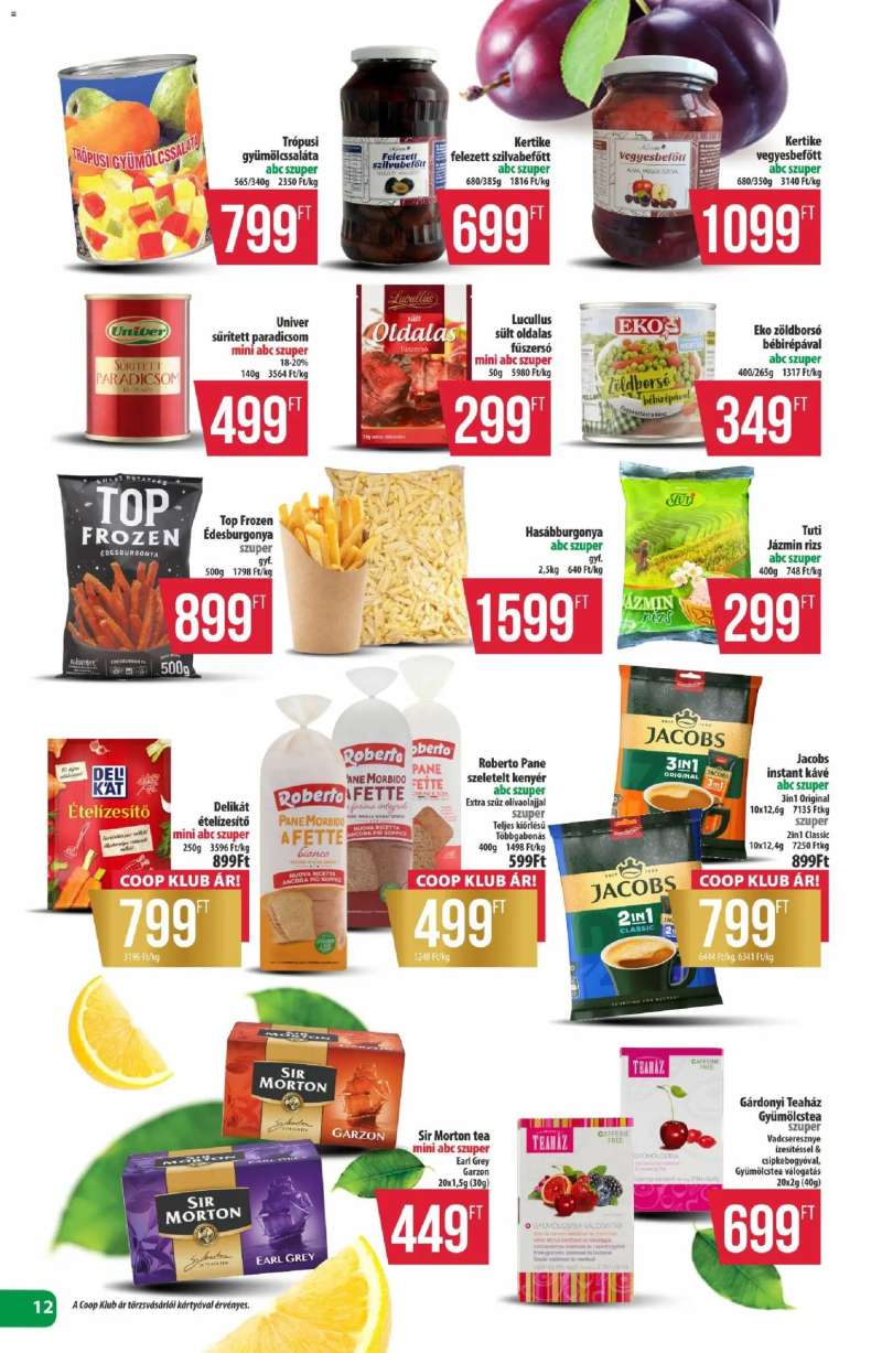 COOP COOP - Újság Észak Kelet Pro-Coop Zrt 12 oldal