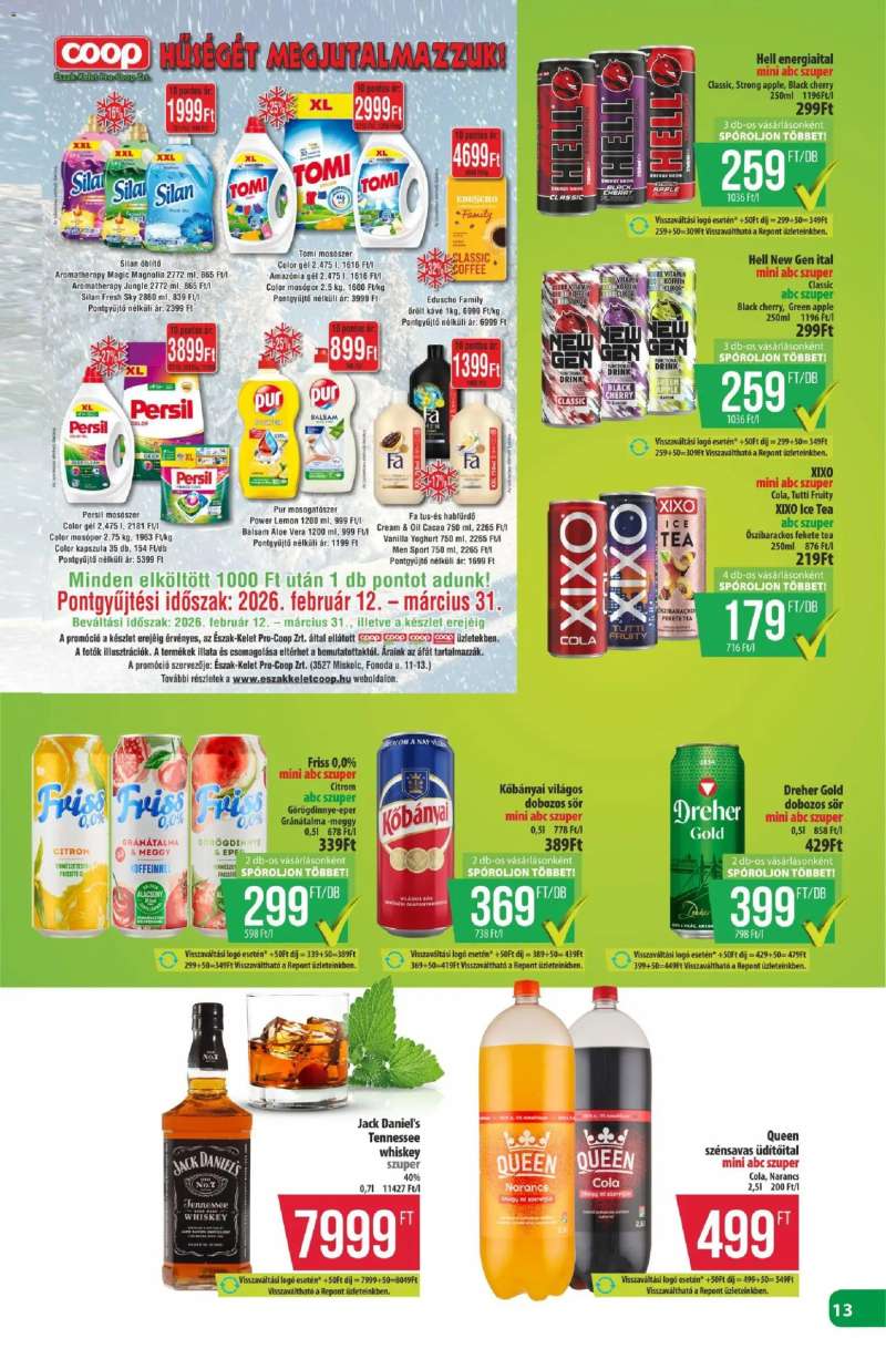 COOP COOP - Újság Észak Kelet Pro-Coop Zrt 13 oldal