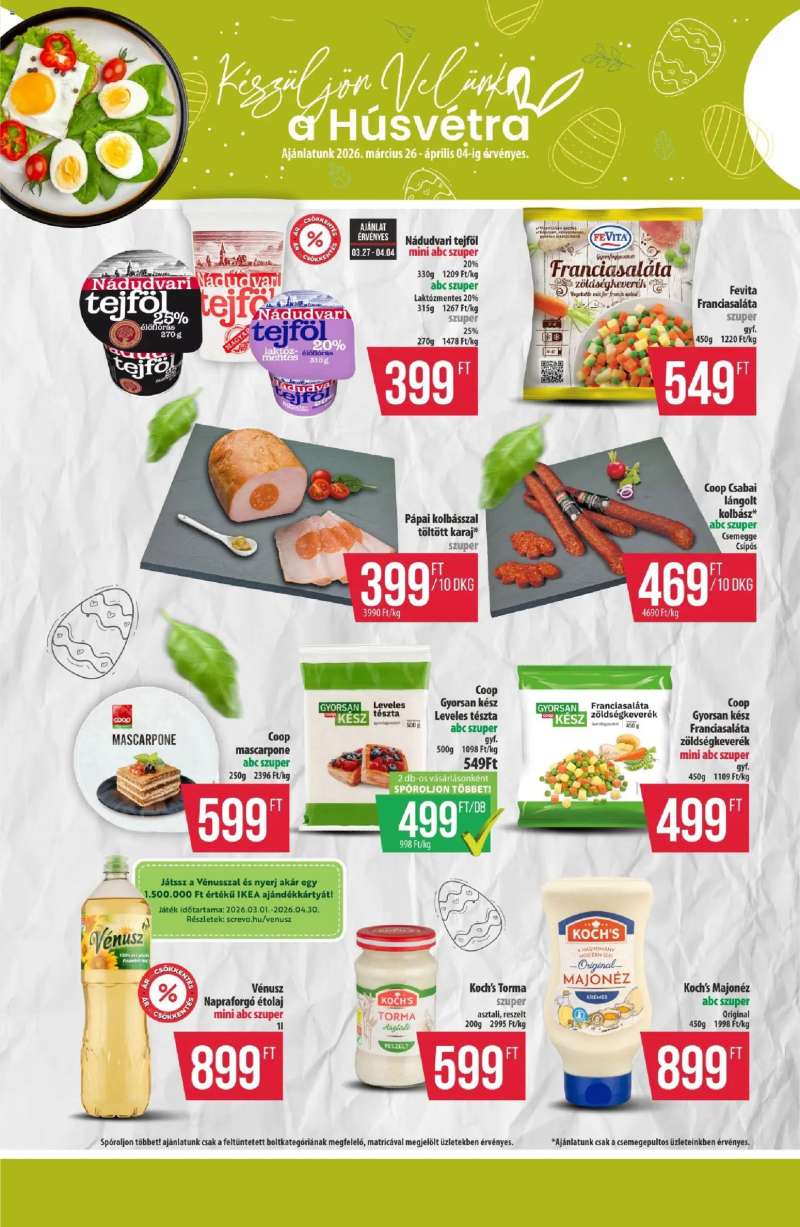 COOP COOP - Újság Észak Kelet Pro-Coop Zrt 2 oldal