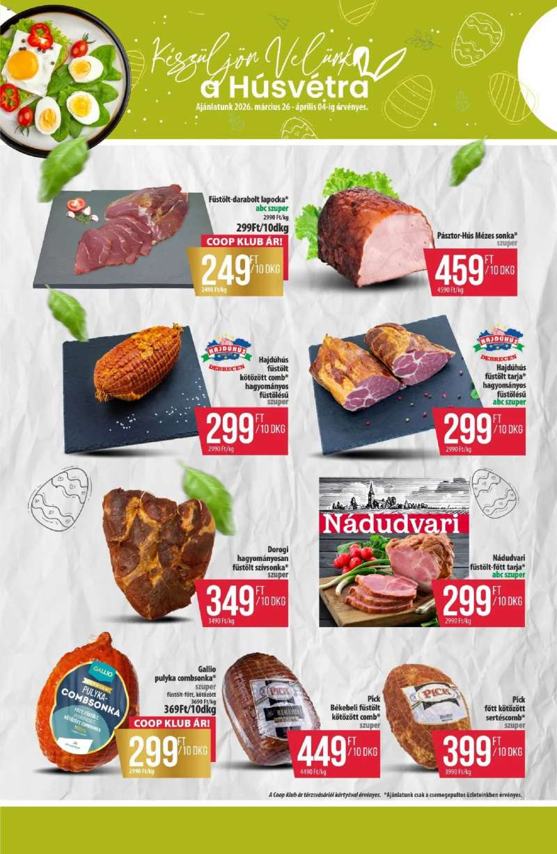 COOP COOP - Újság Észak Kelet Pro-Coop Zrt 4 oldal