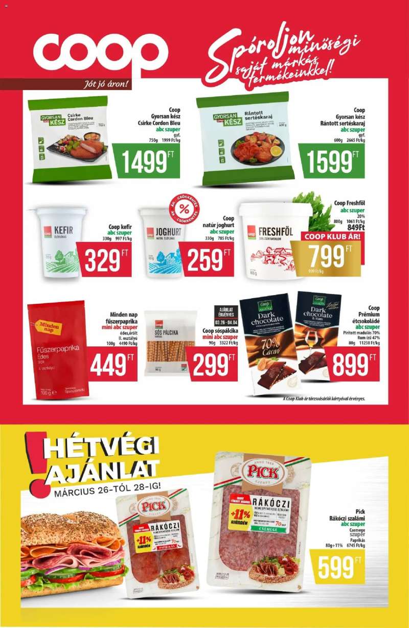 COOP COOP - Újság Észak Kelet Pro-Coop Zrt 9 oldal