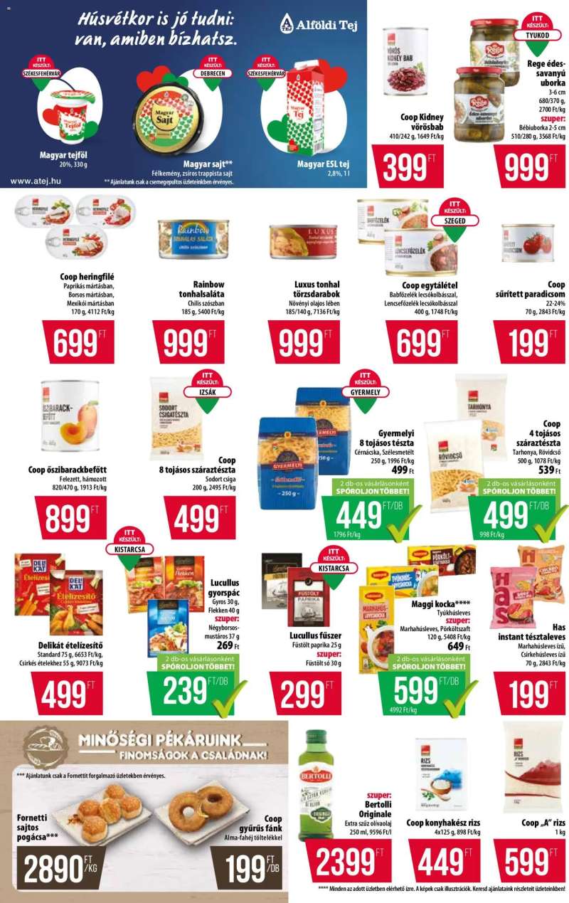 COOP COOP - Abc & szuper / Alföld Pro-Coop Zrt. 4 oldal