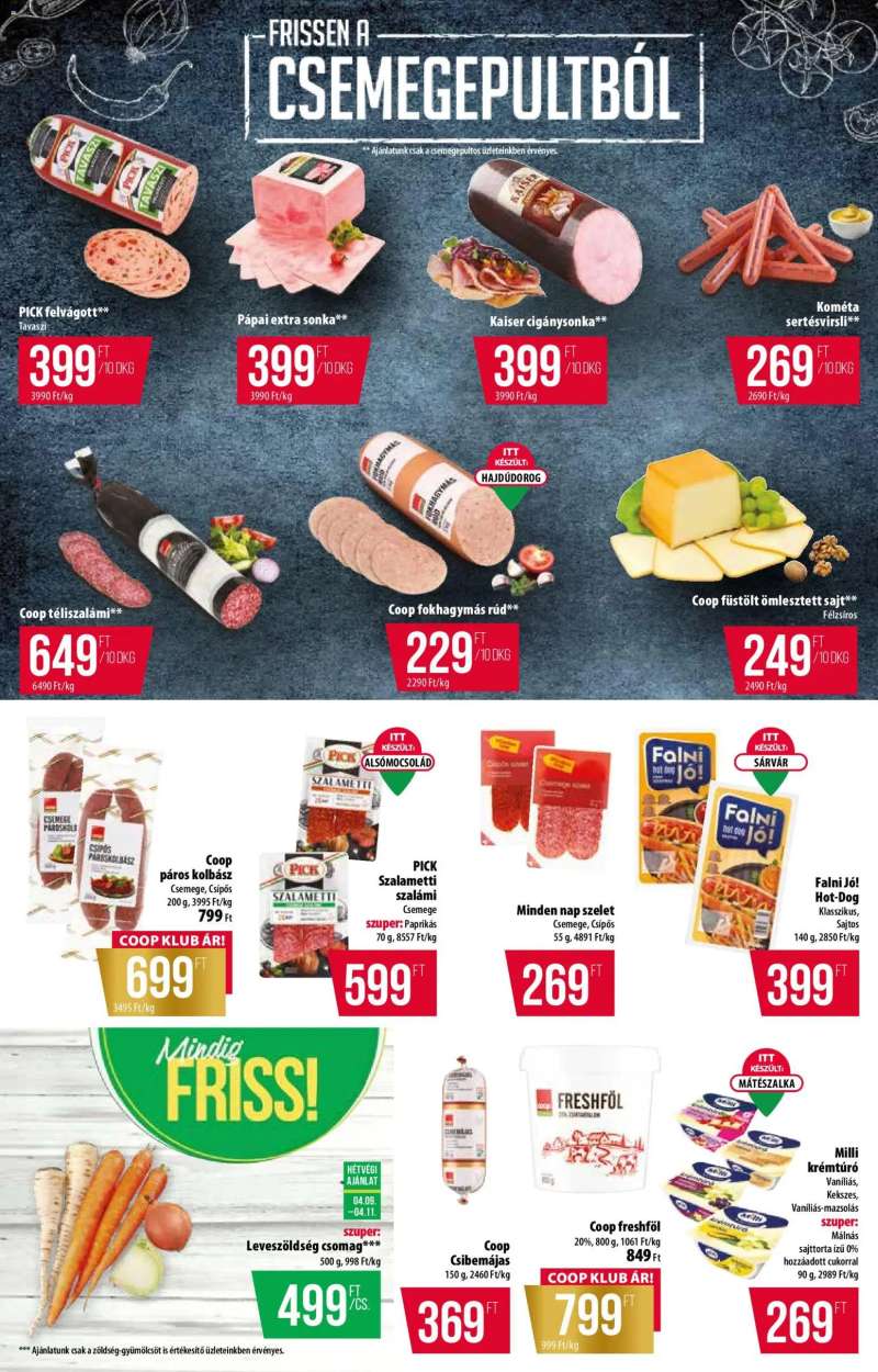 COOP COOP - Abc & szuper / Alföld Pro-Coop Zrt. 2 oldal