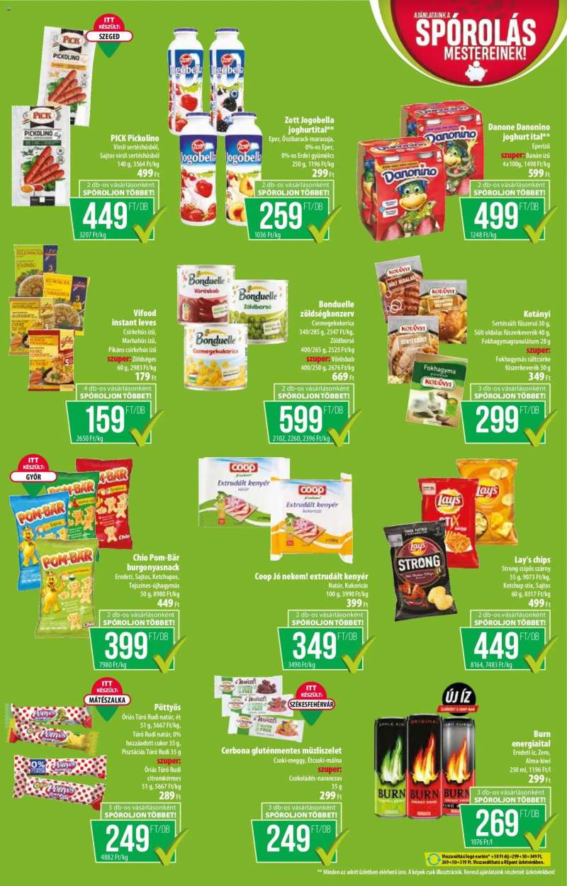 COOP COOP - Abc & szuper / Alföld Pro-Coop Zrt. 5 oldal