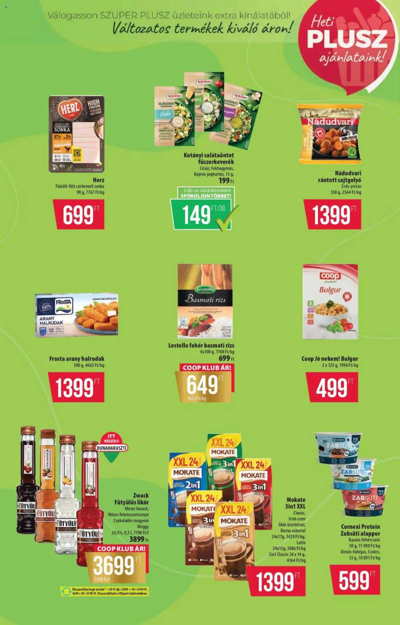 COOP COOP - Szuper Plusz / Tisza 10 oldal