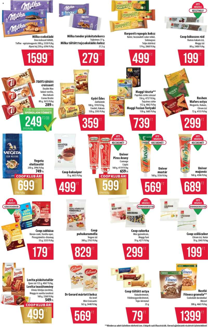 COOP COOP - Szuper Plusz / Tisza 7 oldal