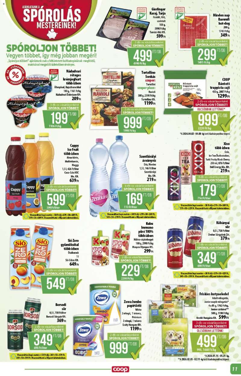 COOP COOP - Abc & szuper / Alföld Pro-Coop Zrt. 11 oldal