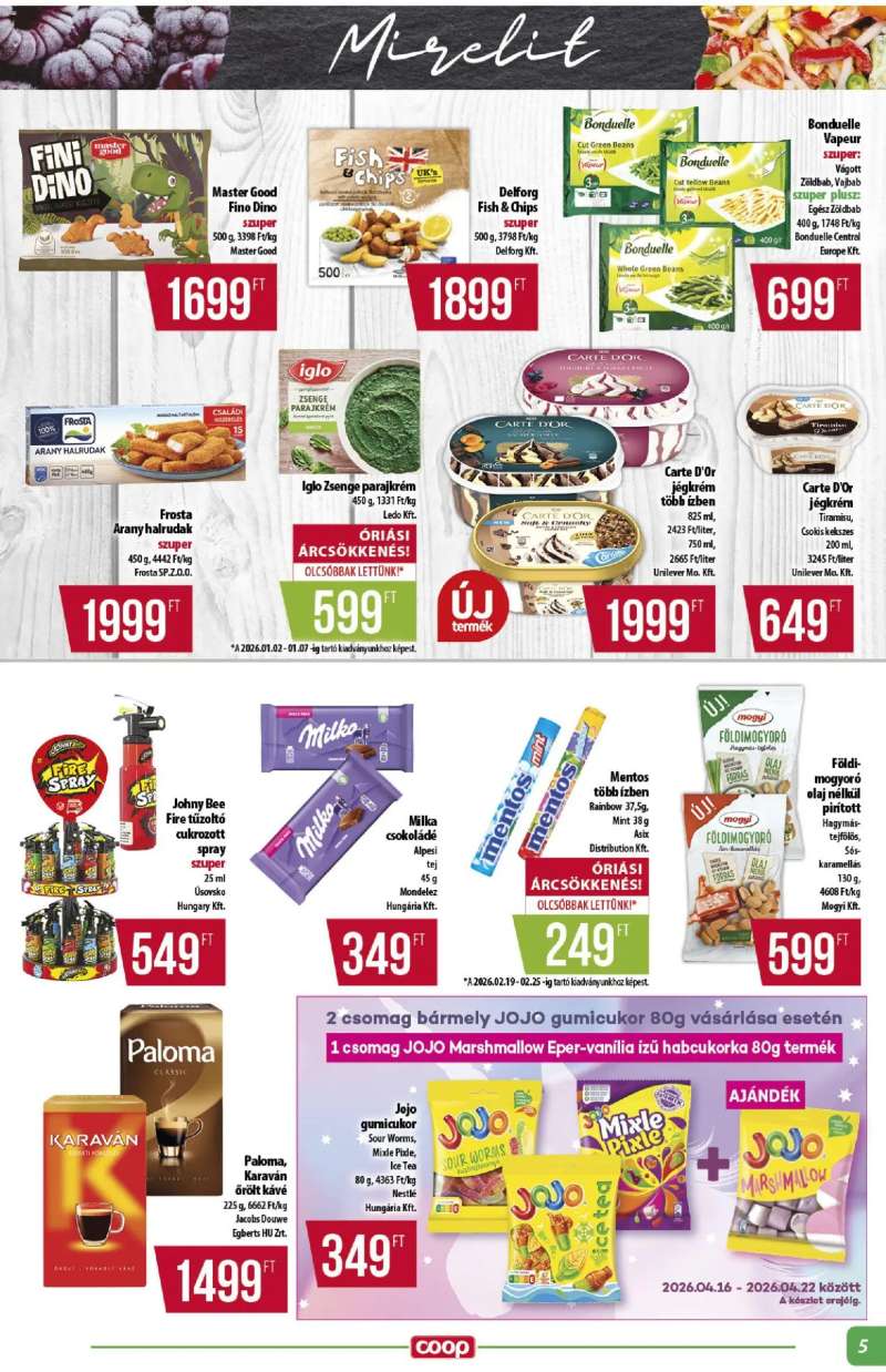 COOP COOP - Abc & szuper / Alföld Pro-Coop Zrt. 5 oldal