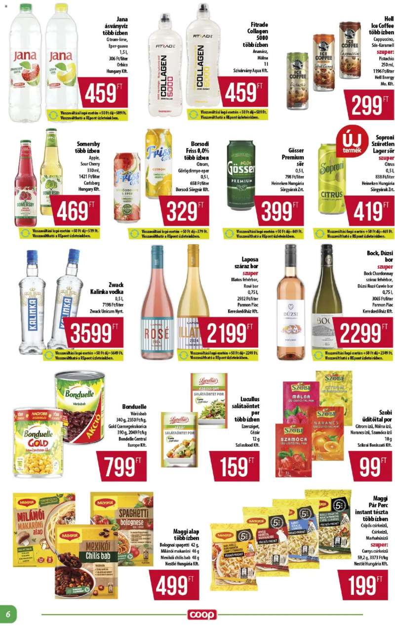 COOP COOP - Abc & szuper / Alföld Pro-Coop Zrt. 6 oldal