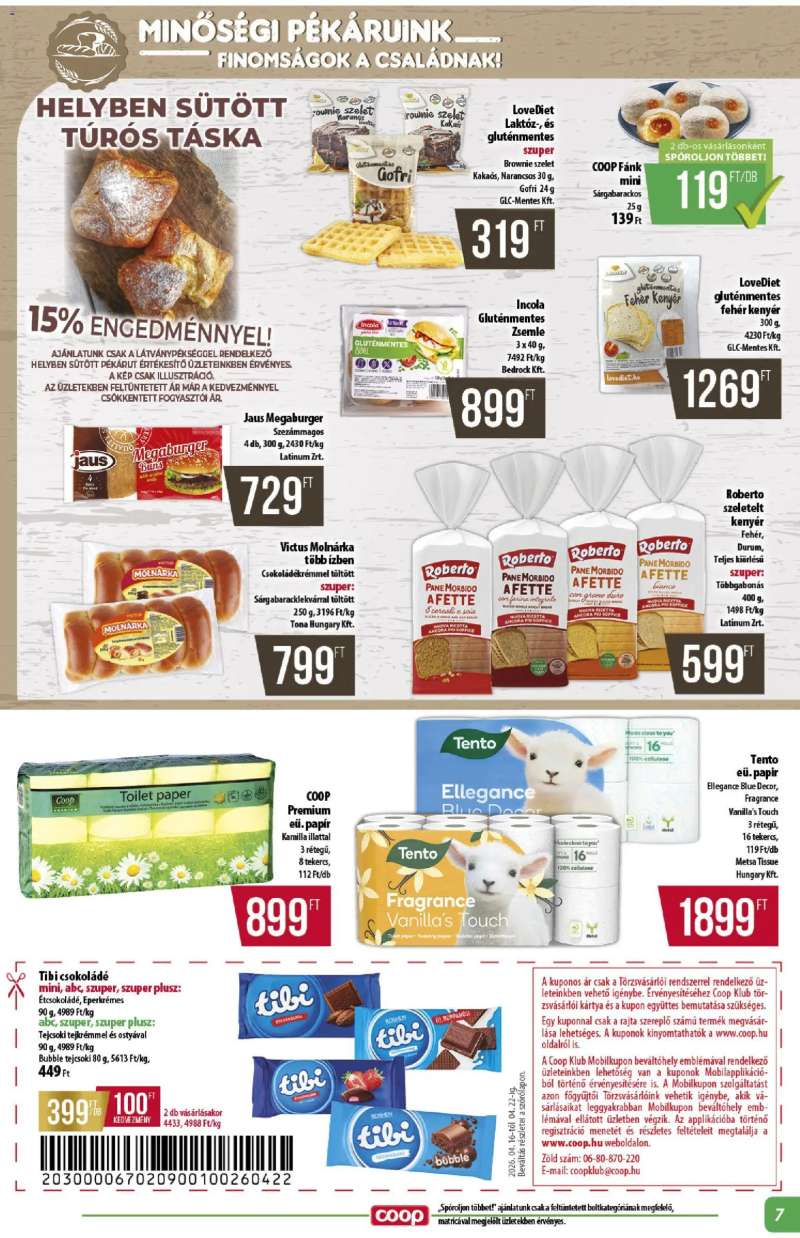 COOP COOP - Abc & szuper / Alföld Pro-Coop Zrt. 7 oldal