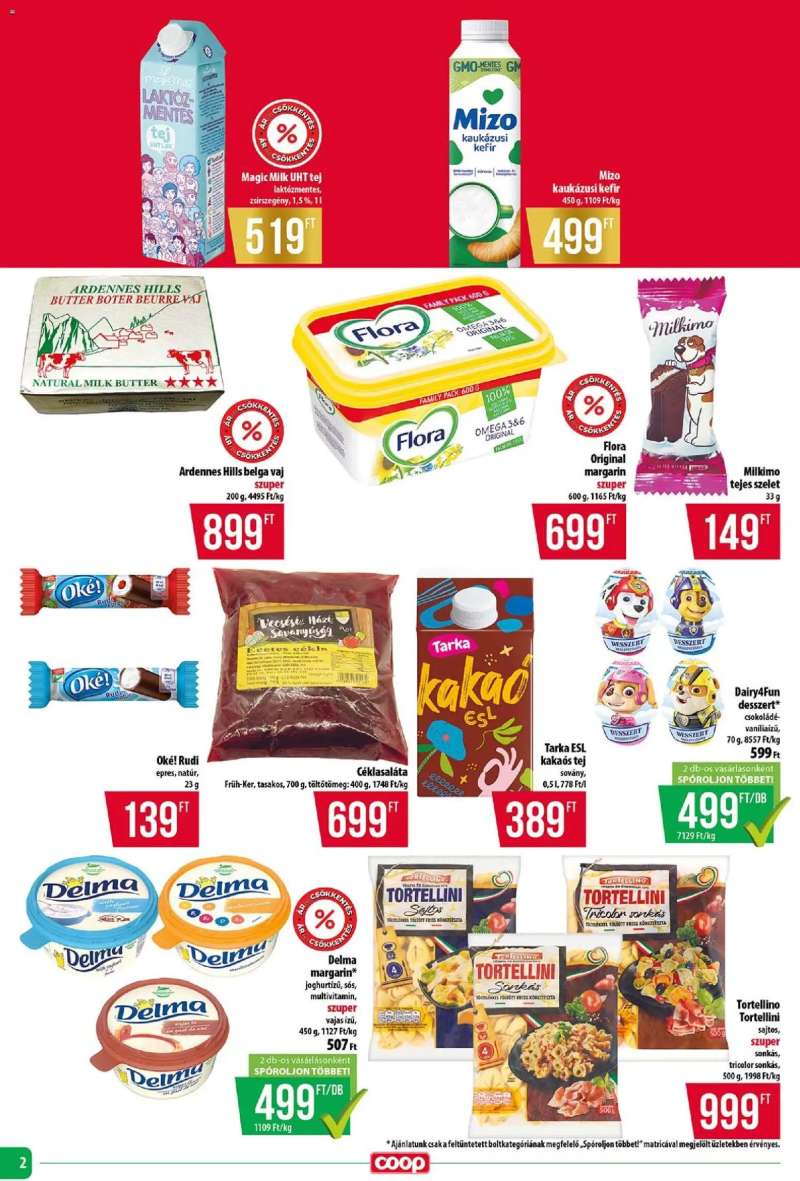 COOP COOP - Abc & Szuper / Tisza 2 oldal