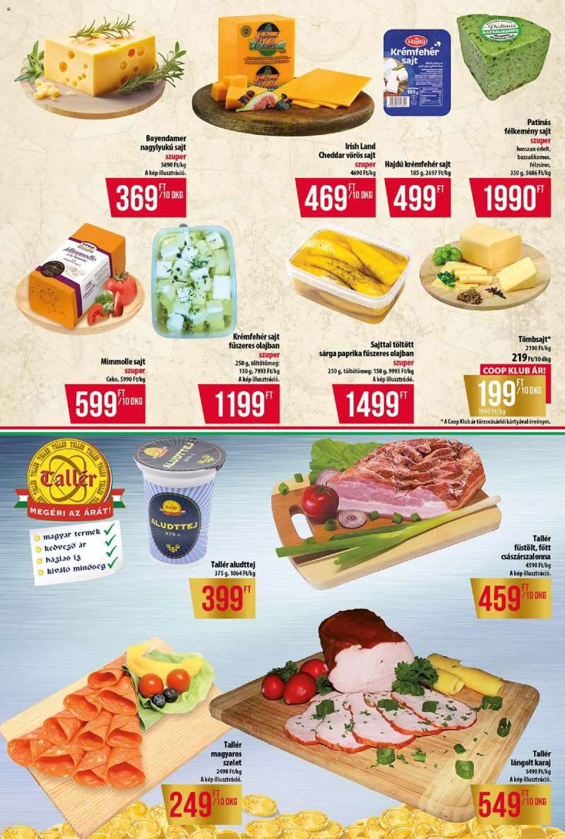 COOP COOP - Abc & Szuper / Tisza 3 oldal