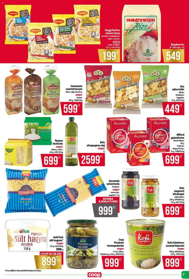 COOP COOP - Abc & Szuper / Tisza 7 oldal