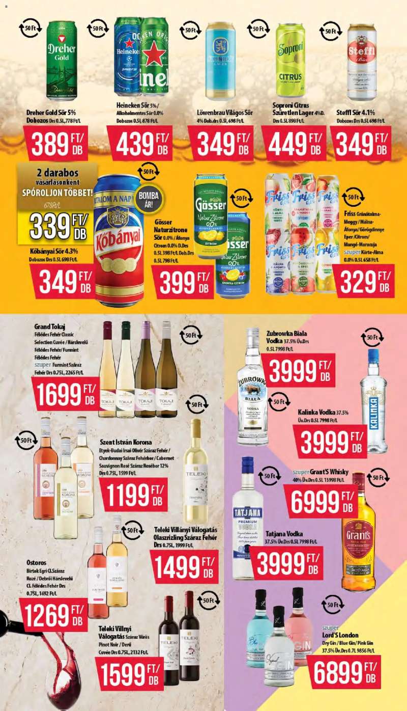 COOP COOP akciós újság 10 oldal