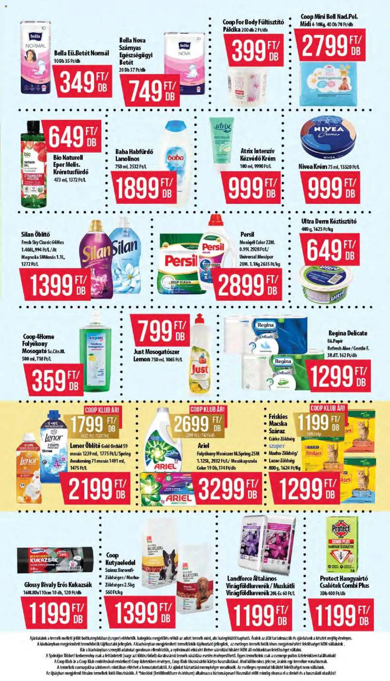 COOP COOP akciós újság 11 oldal