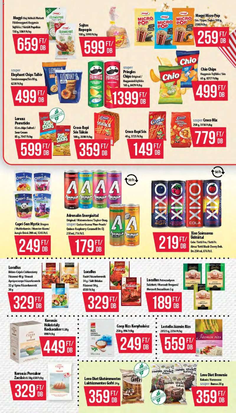 COOP COOP akciós újság 7 oldal