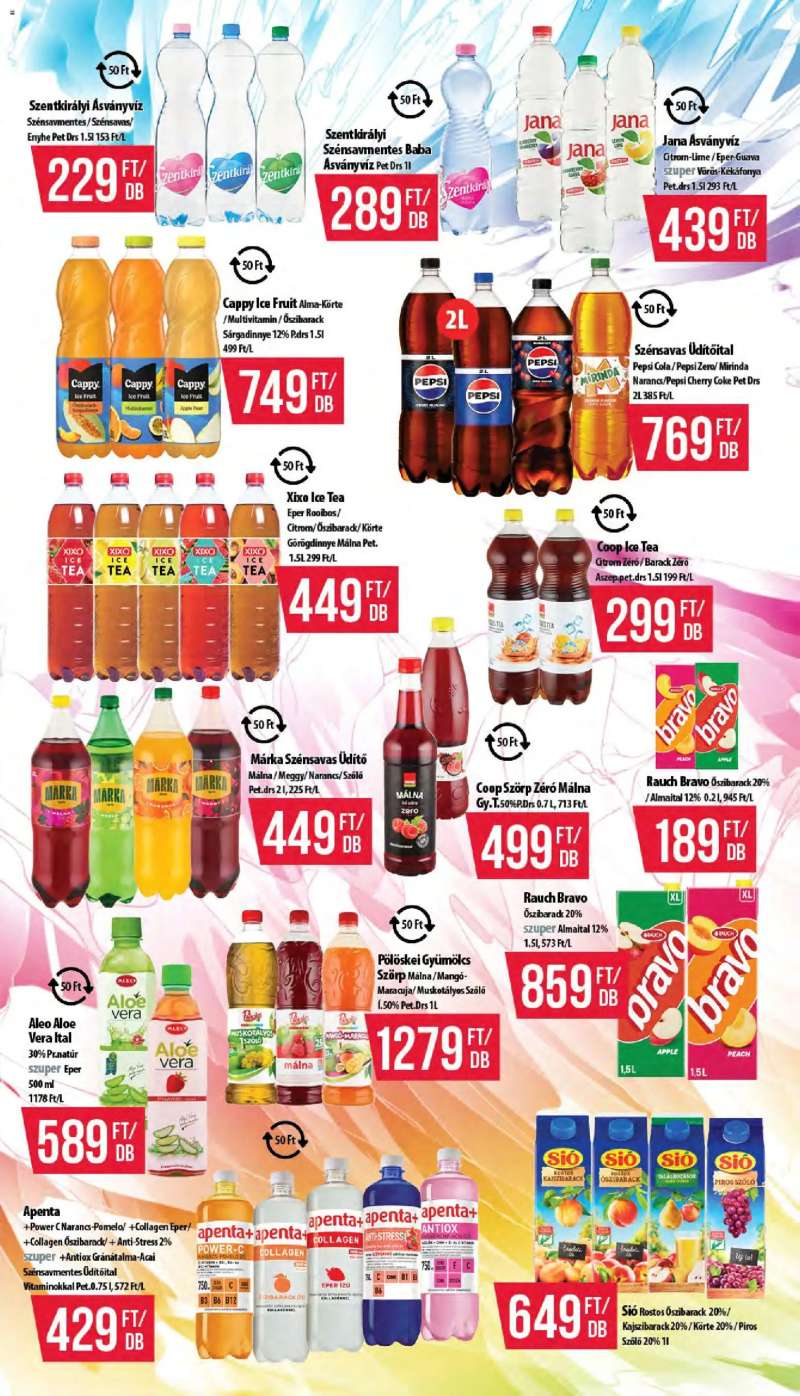 COOP COOP akciós újság 9 oldal