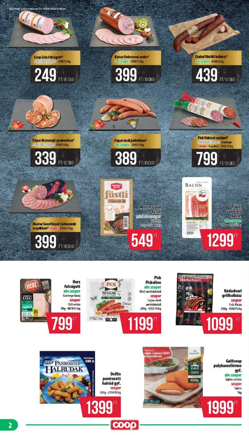 COOP COOP - Mini & Abc & Szuper / Mecsek 2 oldal