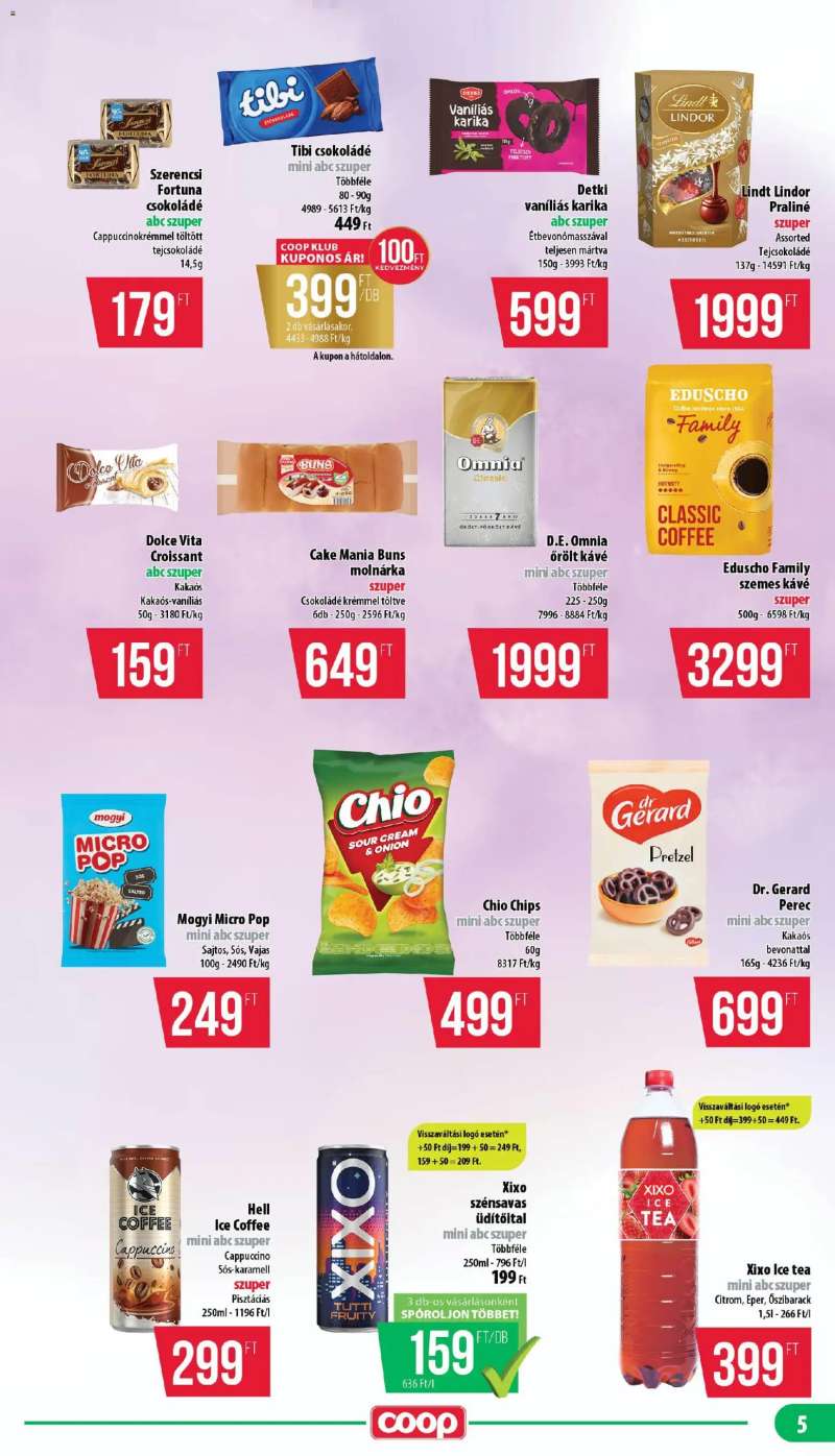 COOP COOP - Mini & Abc & Szuper / Mecsek 5 oldal