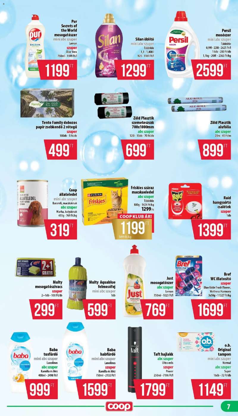 COOP COOP - Mini & Abc & Szuper / Nyírzem 7 oldal