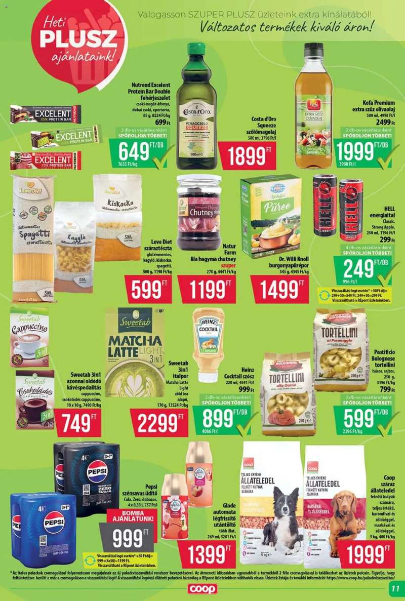 COOP COOP - Szuper Plusz / Tisza 11 oldal