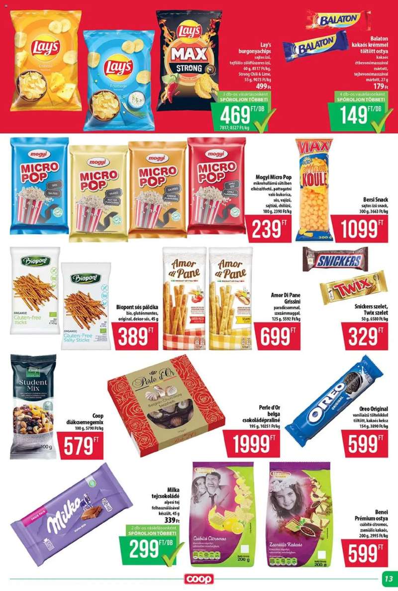 COOP COOP - Szuper Plusz / Tisza 13 oldal