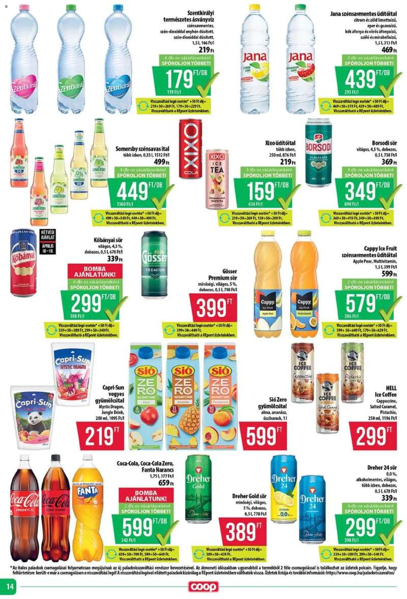 COOP COOP - Szuper Plusz / Tisza 14 oldal