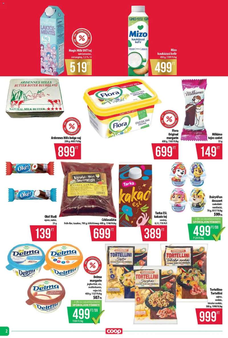 COOP COOP - Szuper Plusz / Tisza 2 oldal