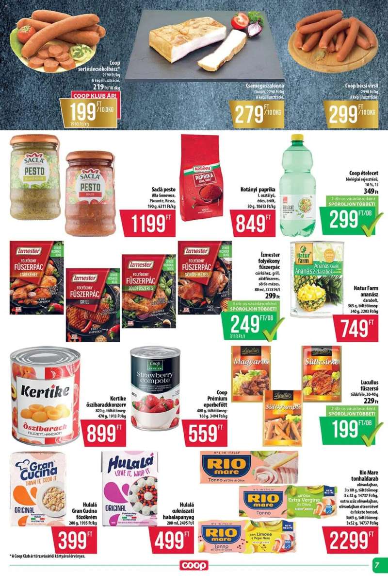 COOP COOP - Szuper Plusz / Tisza 7 oldal